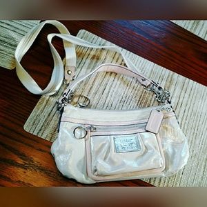 Coach shimmer crossbody